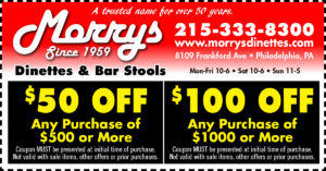 Morry’s Dinettes and Bar Stools